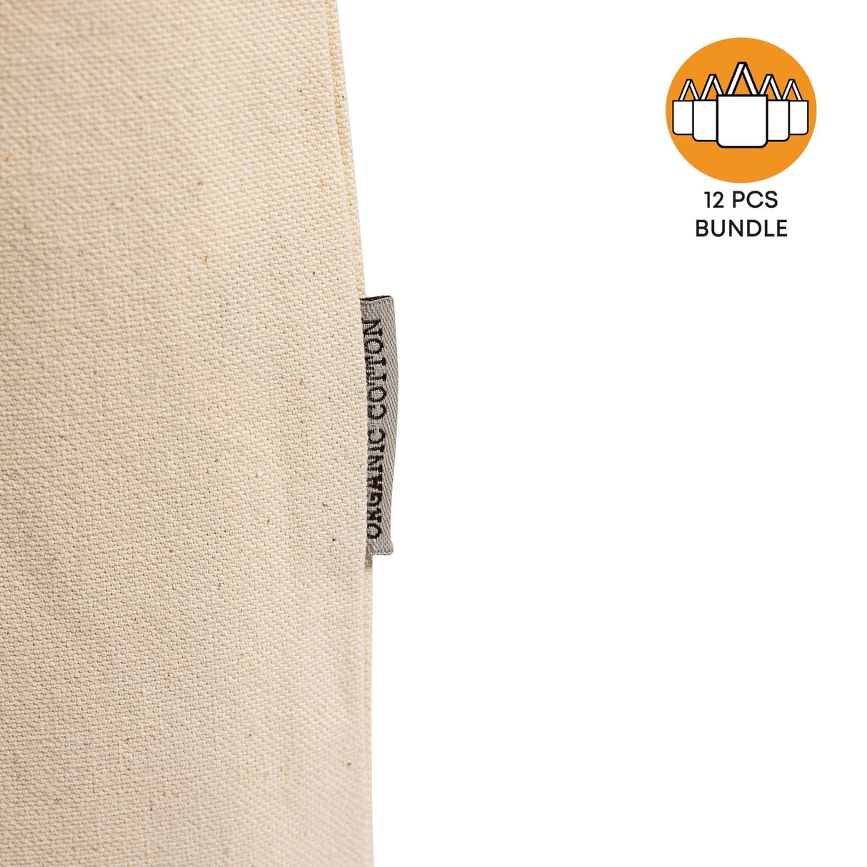 Organic Heavy Canvas Tote Bag Bundle