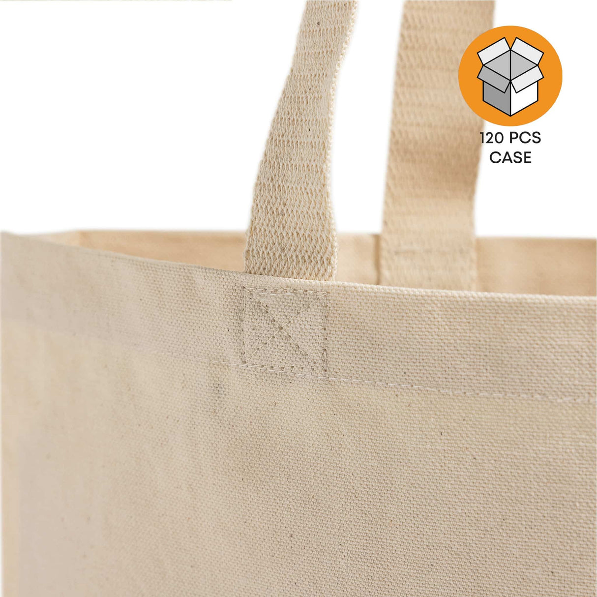 Organic Heavy Canvas Tote Bag Case