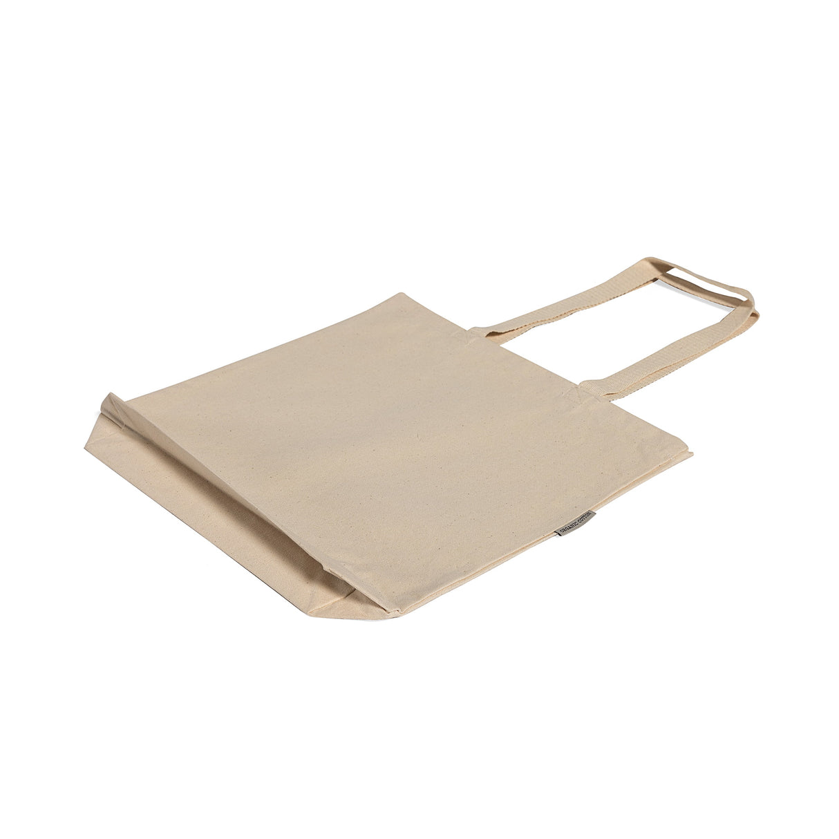 organic grocery tote with gusset