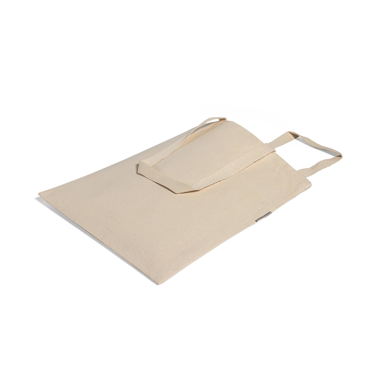 organic heavy canvas tote flat bottom