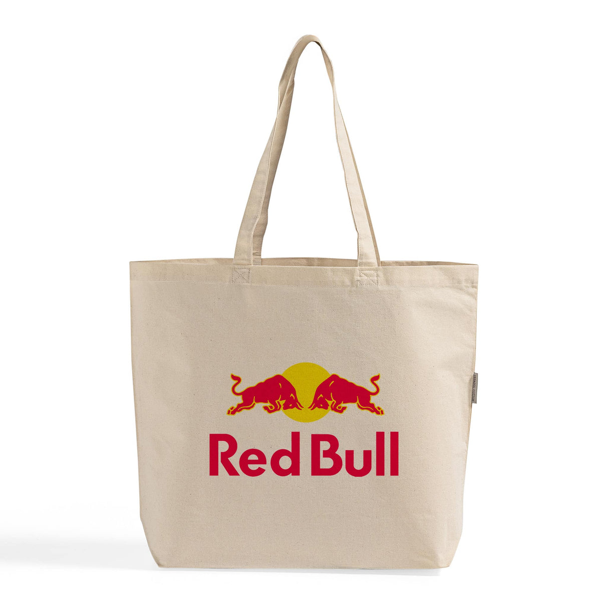 Cotton Organic Over-the-Shoulder Custom Tote Bag with Your Logo