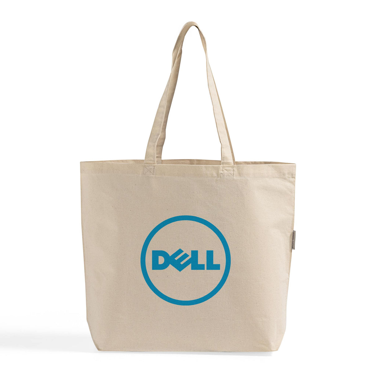 Cotton Organic Over-the-Shoulder Custom Tote Bag with Your Logo