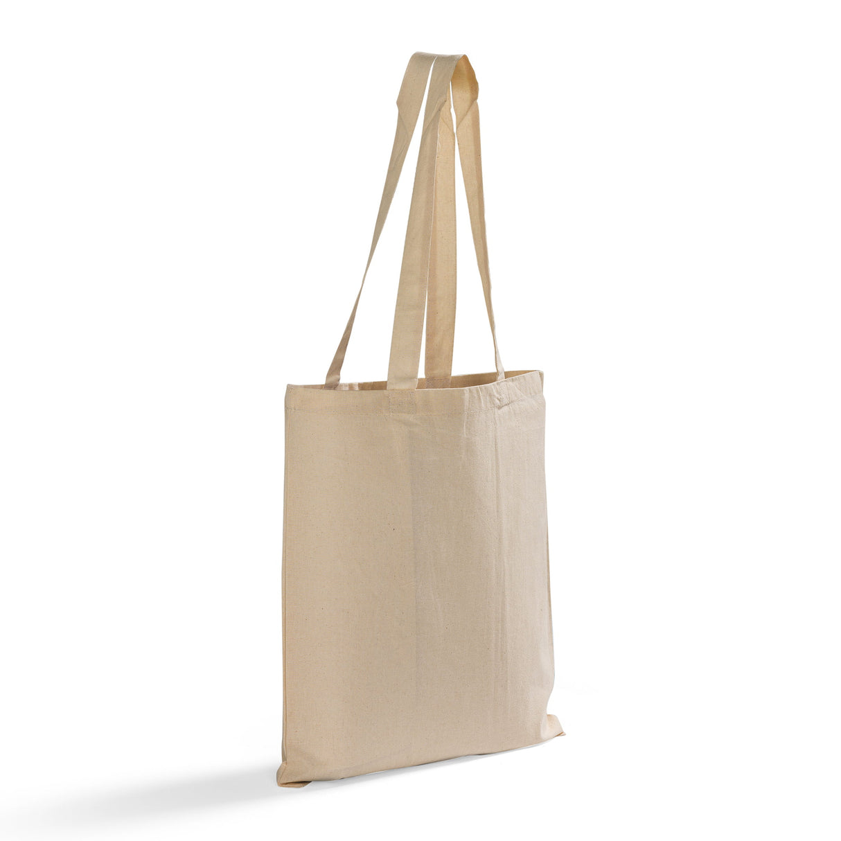 Over the shoulder cotton tote bag