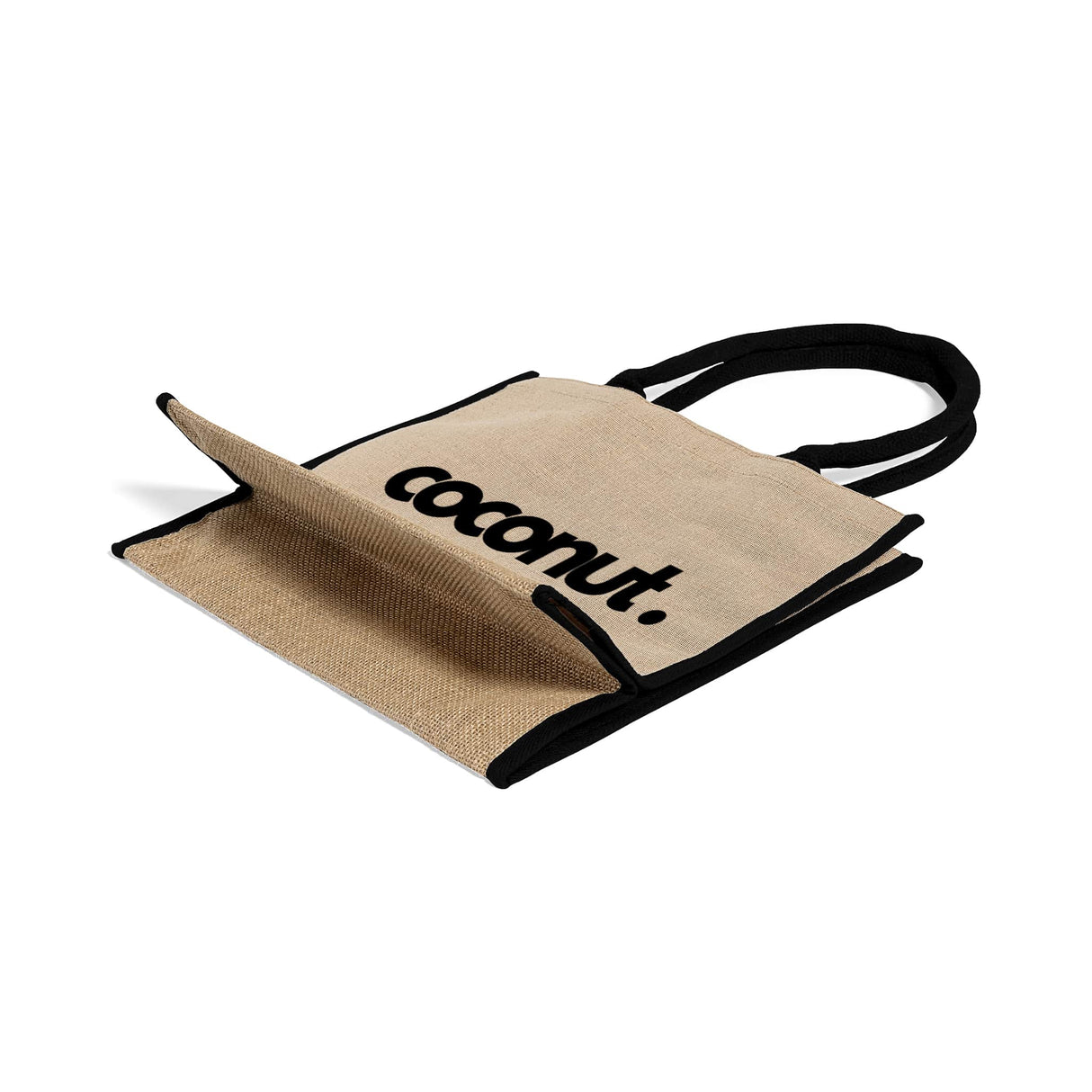 Fancy Jute Blend Tote Bags Customized - Personalized Jute Blend Tote Bags With Your Logo - TJ912