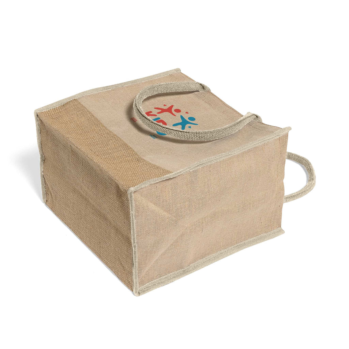 Fancy Jute Blend Tote Bags Customized - Personalized Jute Blend Tote Bags With Your Logo - TJ912