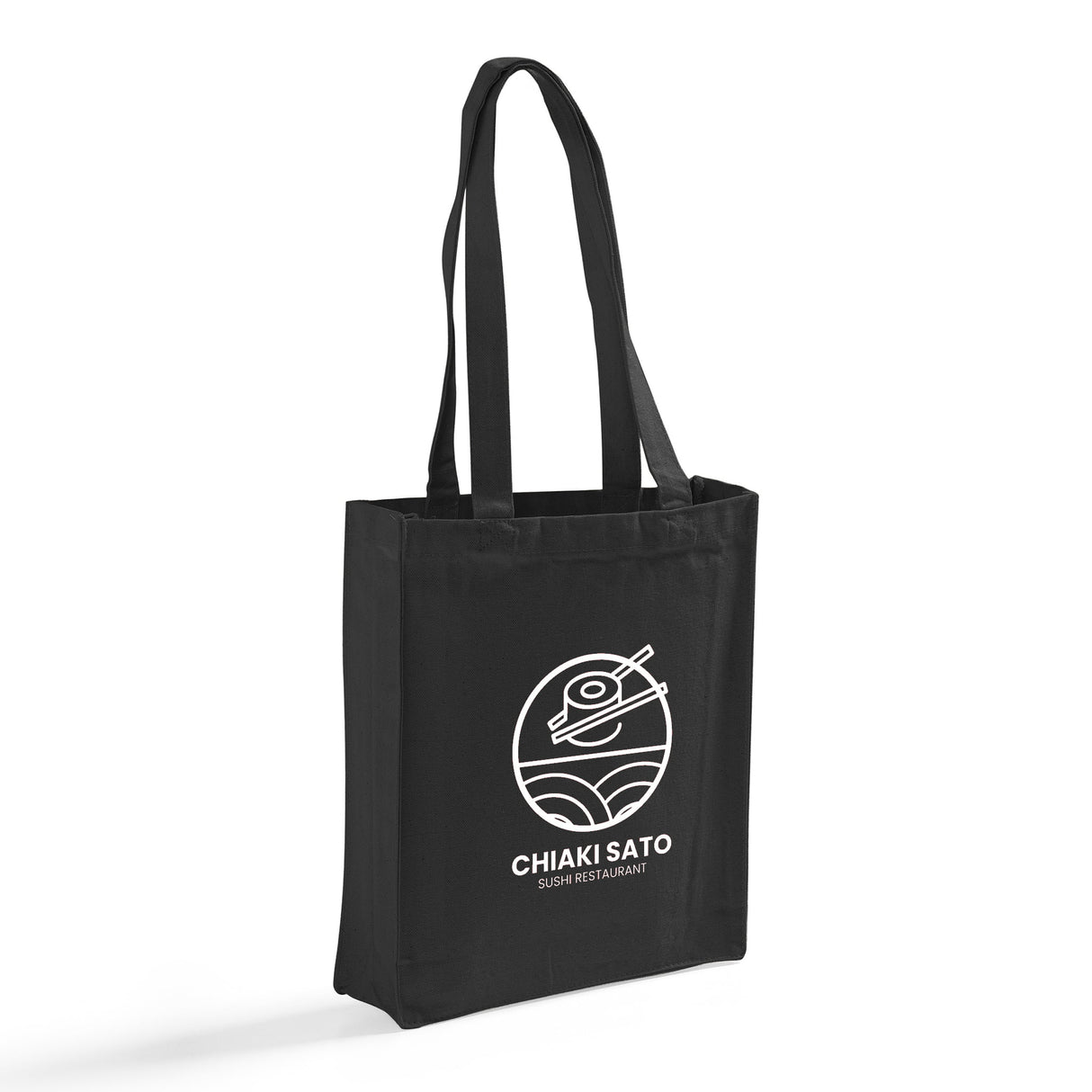 Book Bag Custom Printed Canvas Tote Bags / Promotional Small Canvas Bags - TF220