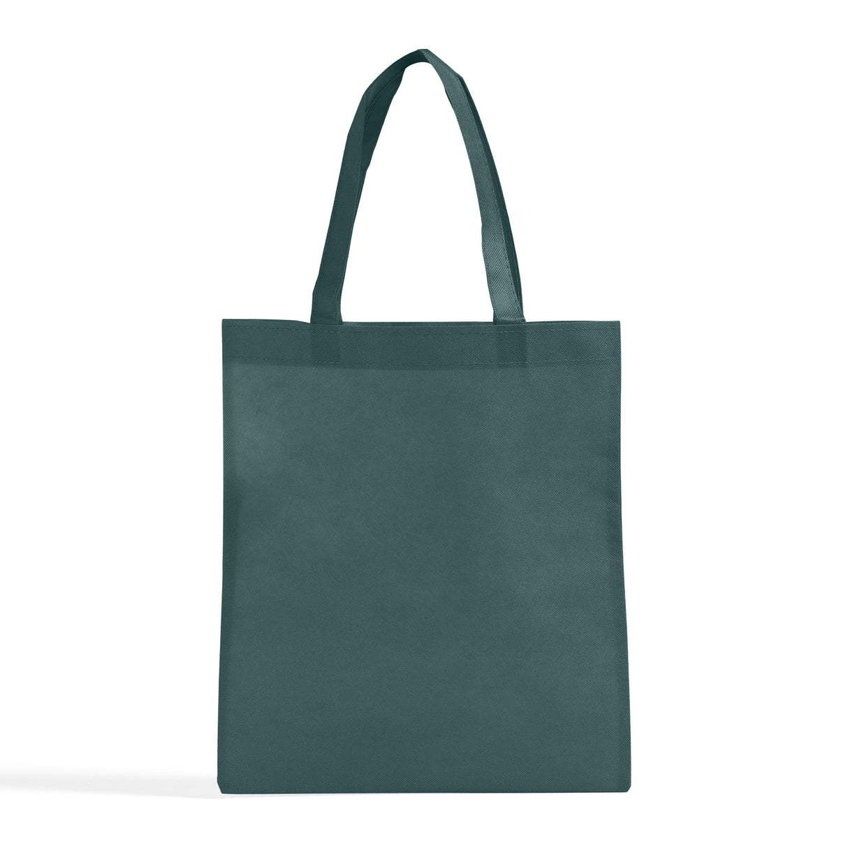 promotional forest green non woven tote
