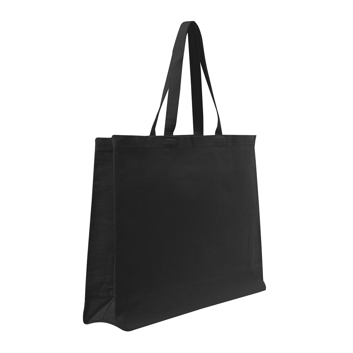 promotional jumbo tote bag black