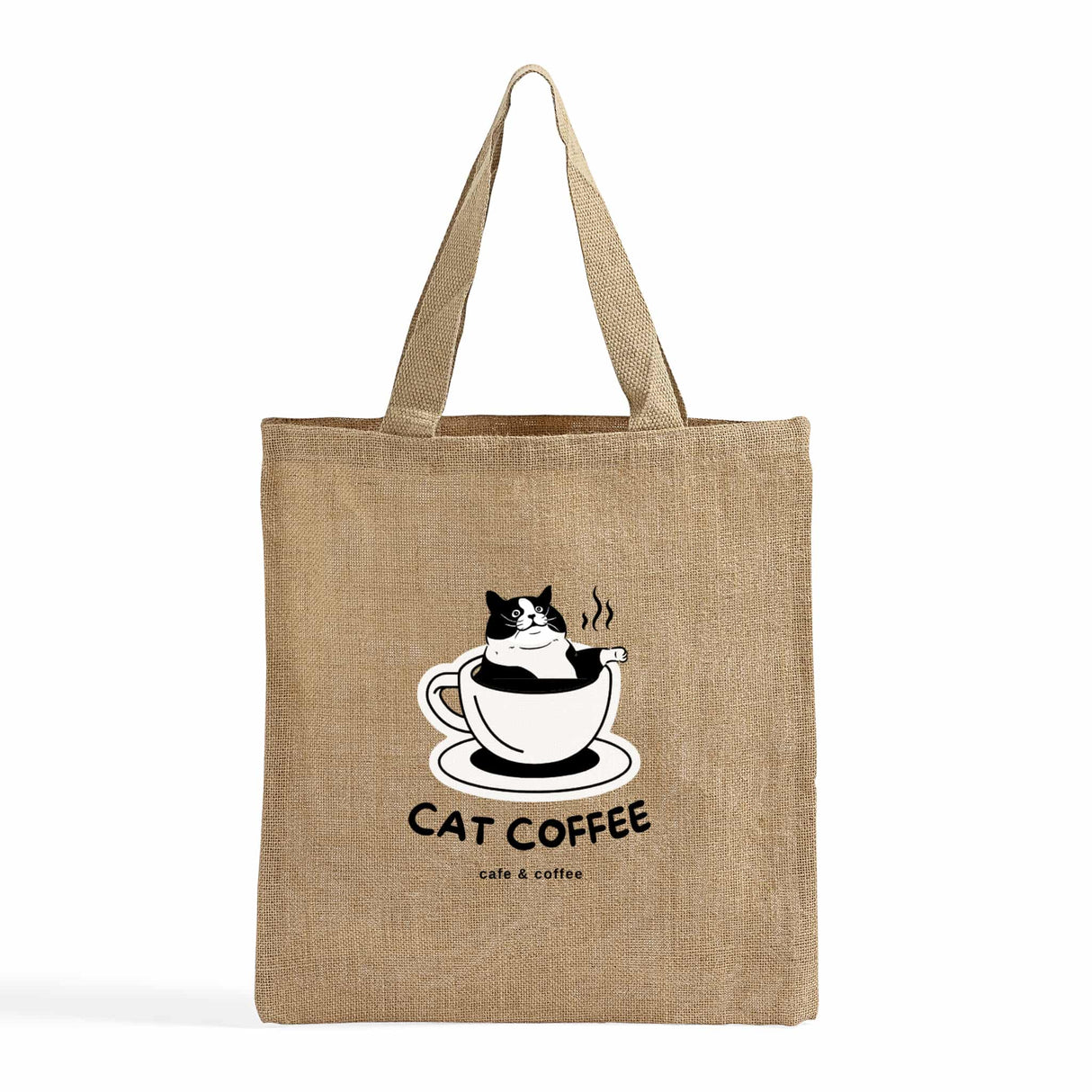 Burlap Promotional Tote Bags - Burlap Tote Bags Customized Logo