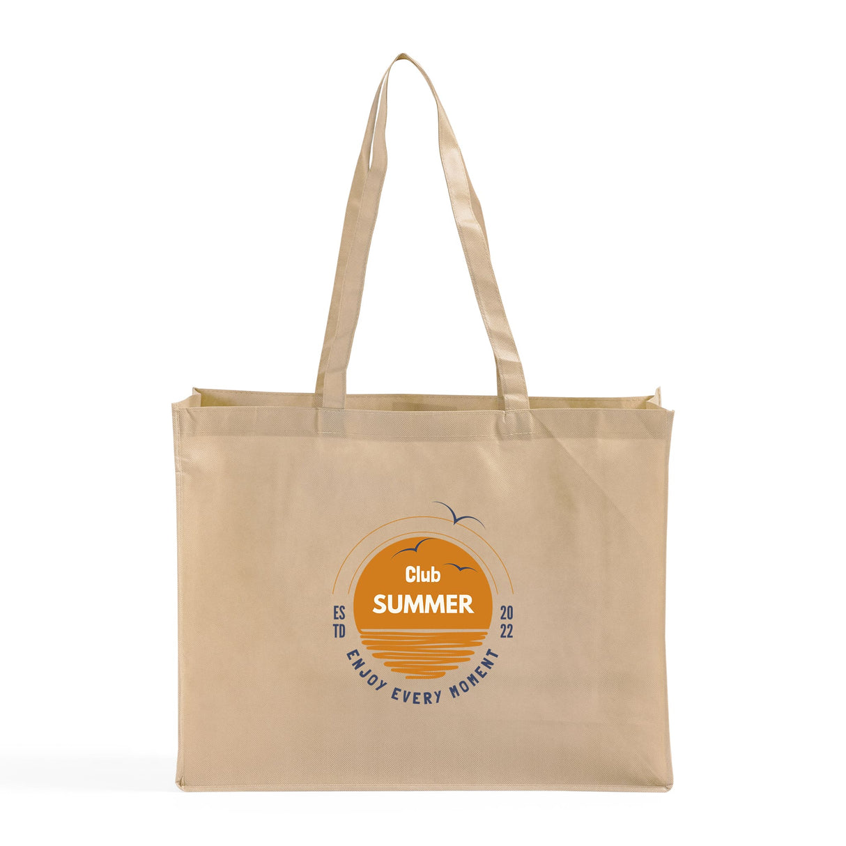 Large Custom Promo Shopping Bag Tote Bags - Customize Logo Tote Bags