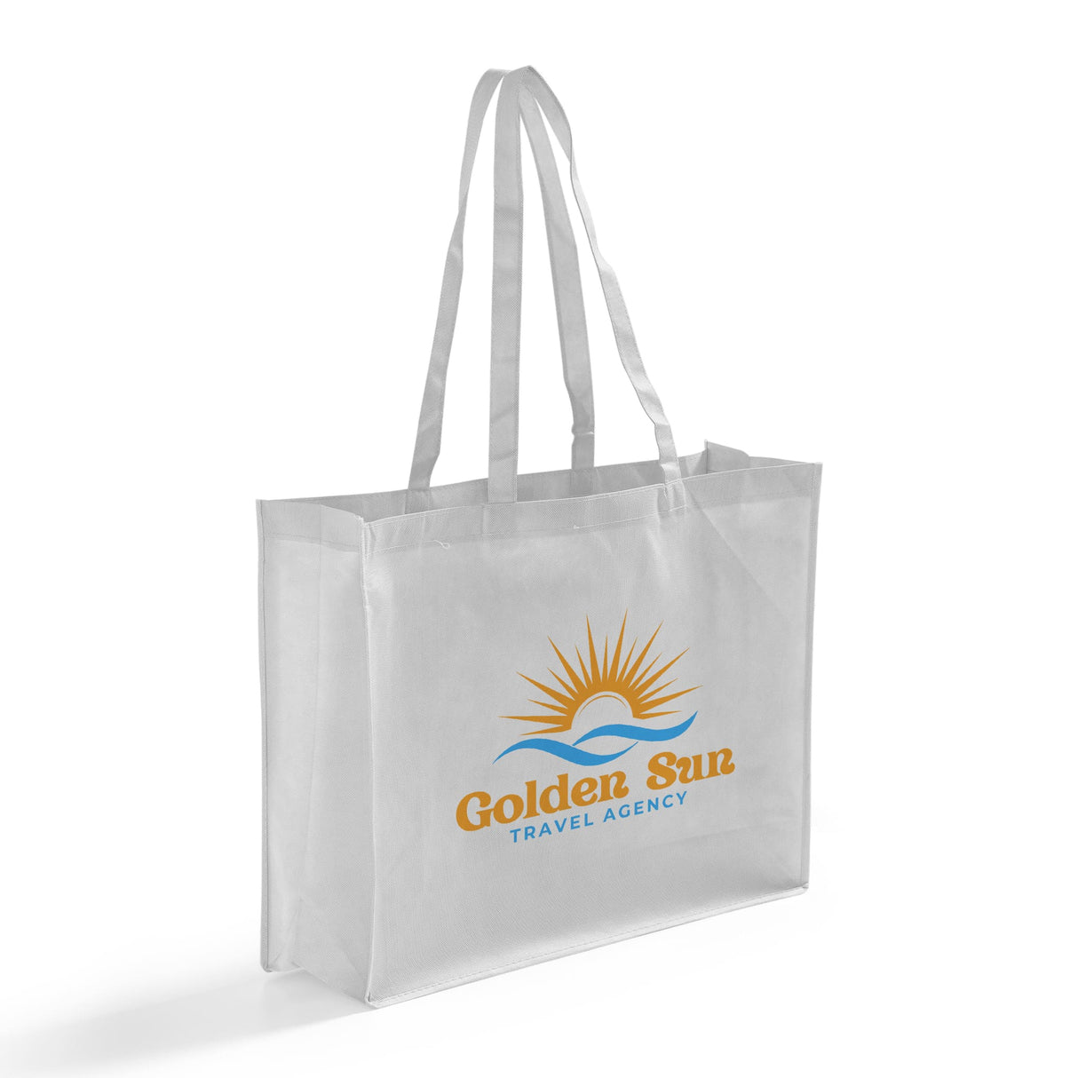 Large Custom Promo Shopping Bag Tote Bags - Customize Logo Tote Bags