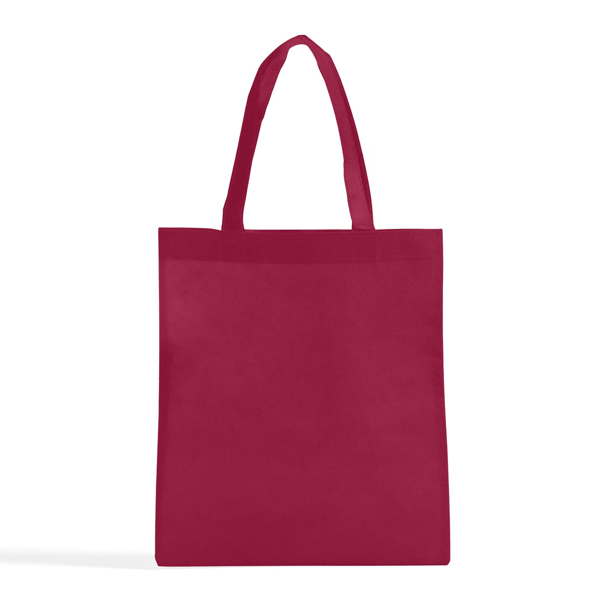 promotional maroon non woven tote