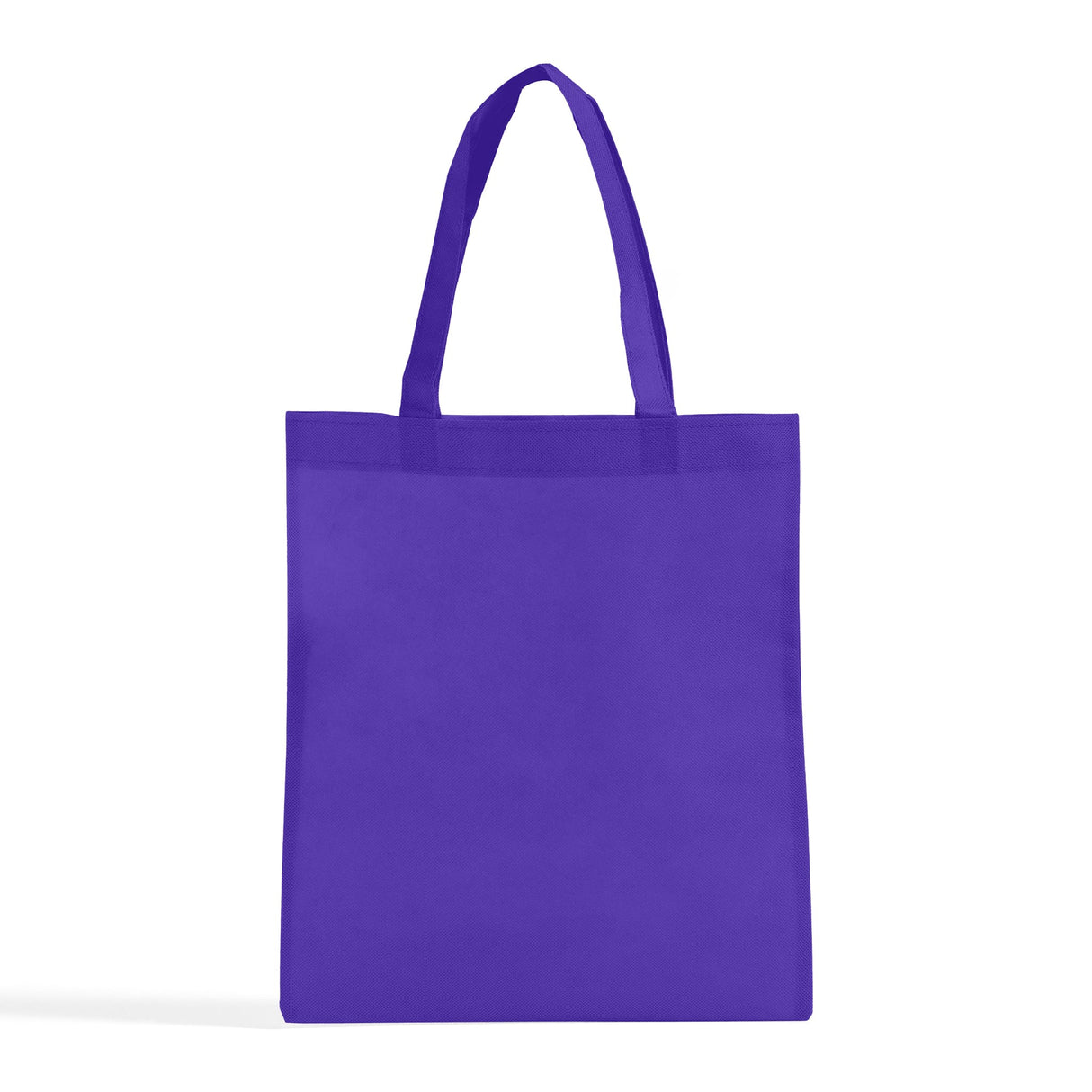 promotional purple non woven tote