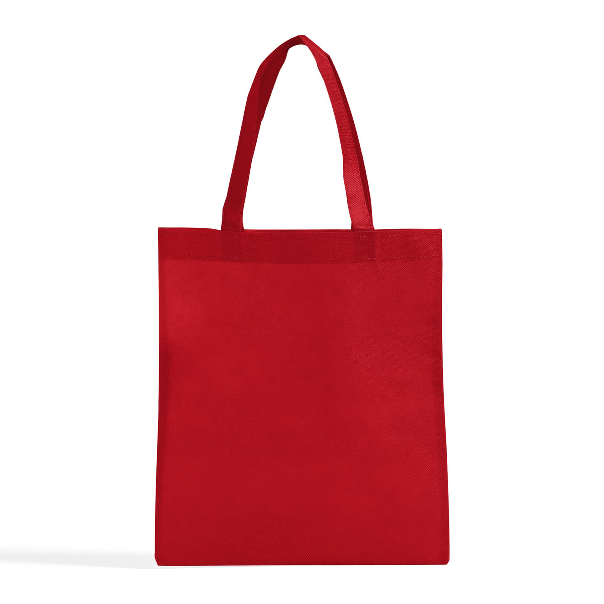 promotional red non woven tote bag