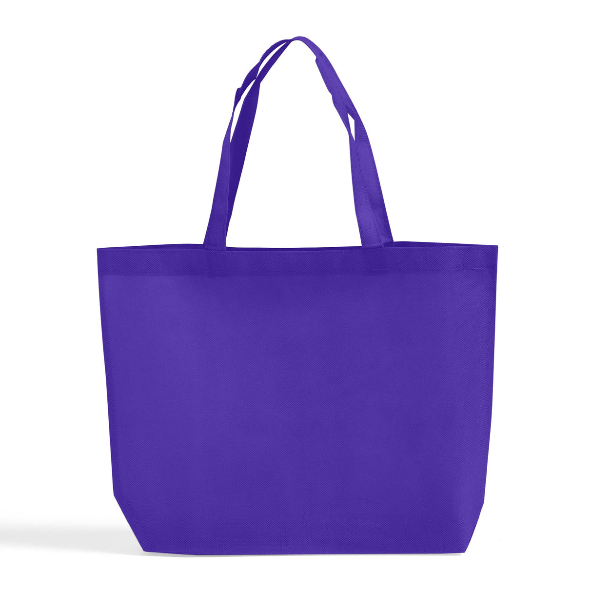 Purple Large Non Woven Tote Bag