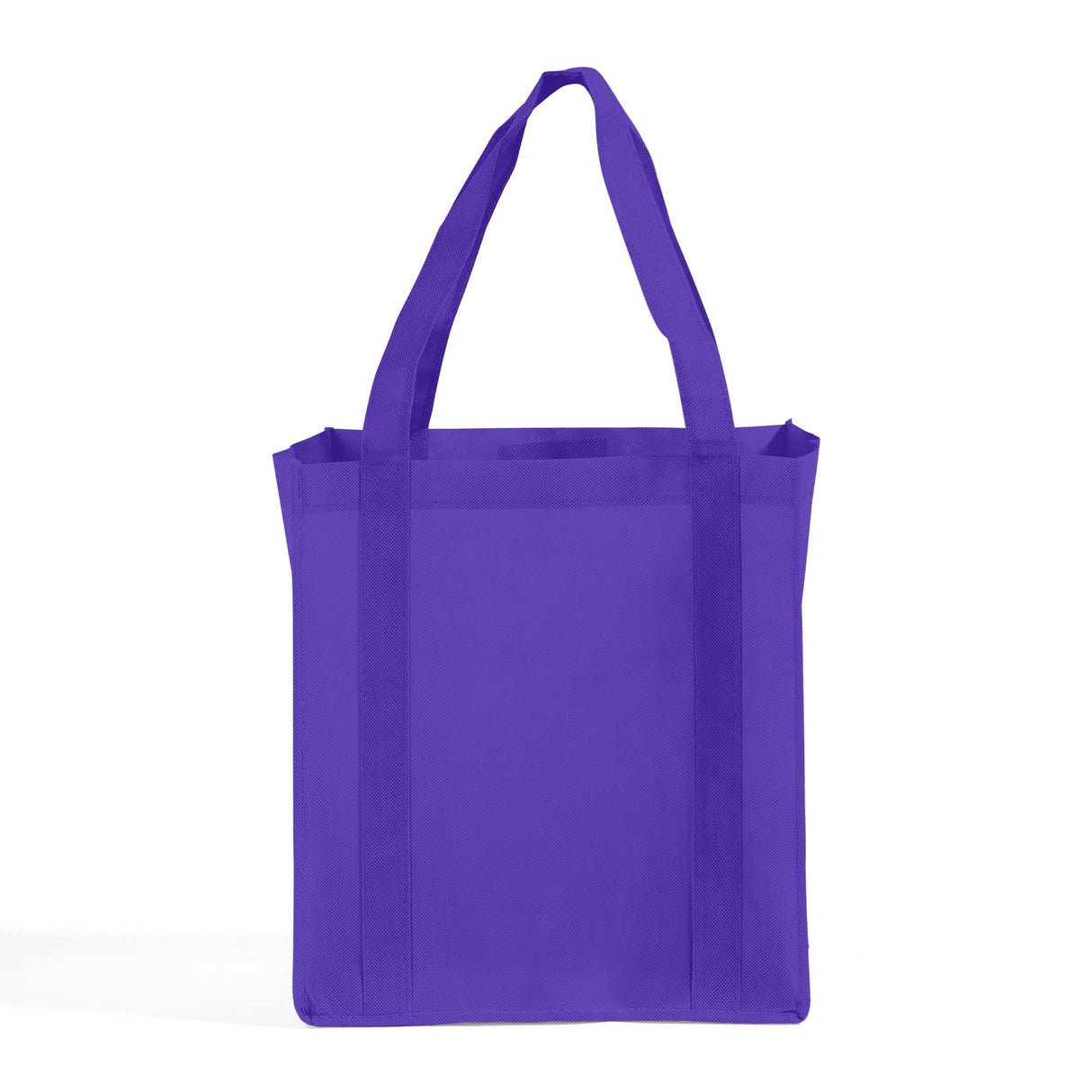 purple non woven tote bag