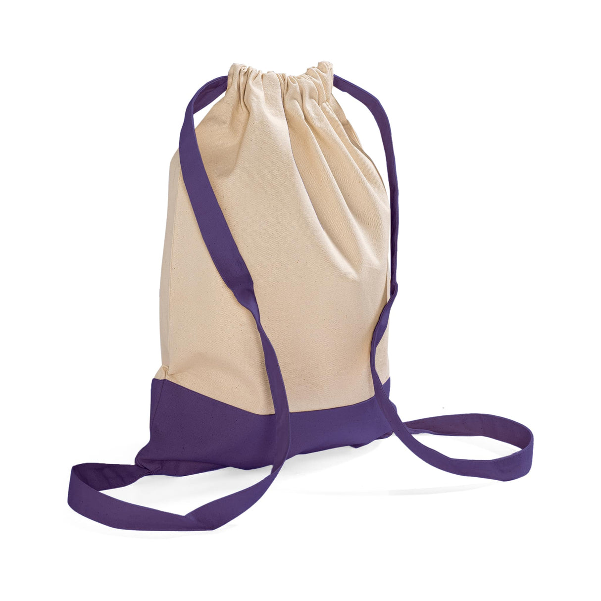 Purple Wholesale Drawstring Backpack