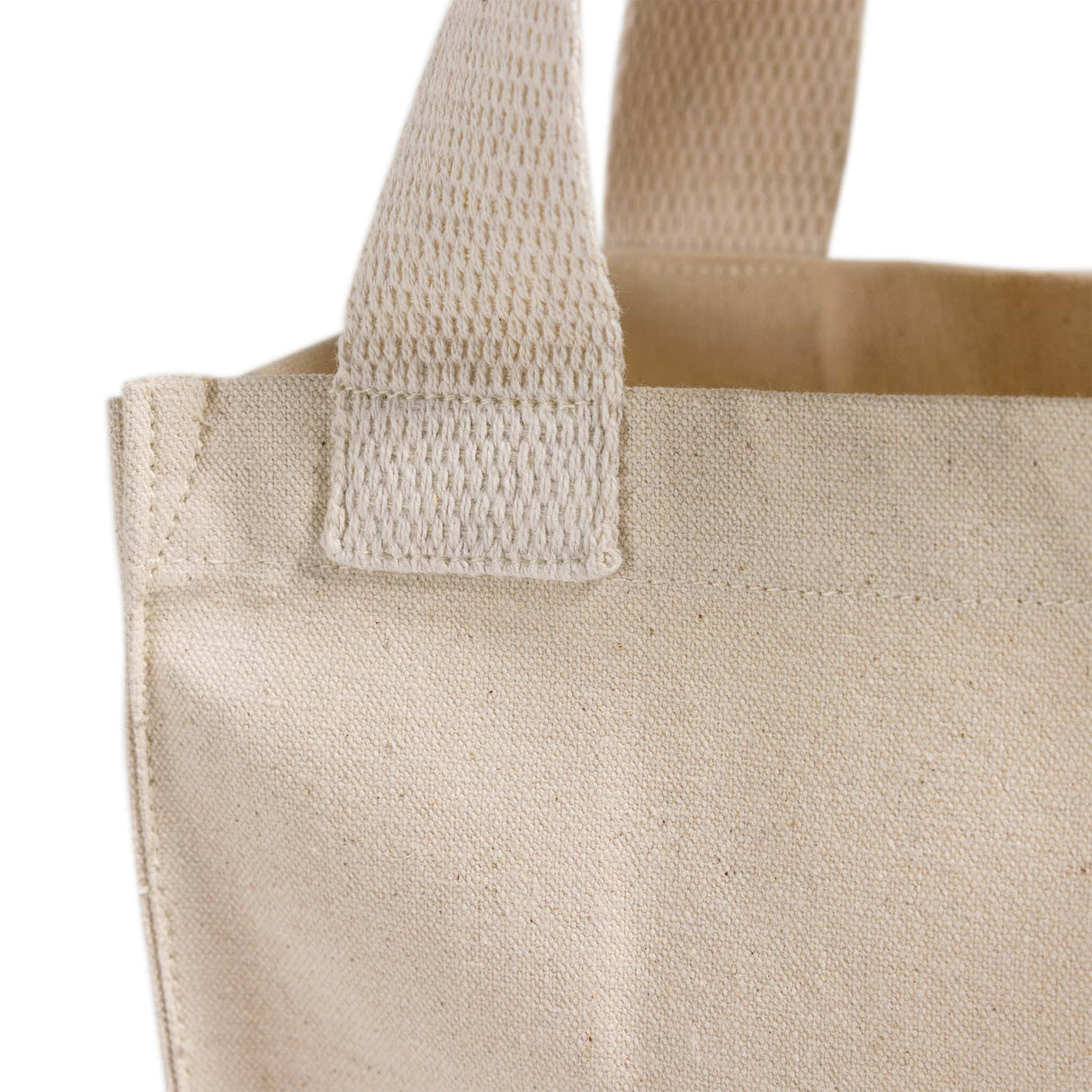 recycled book canvas tote bag with gusset