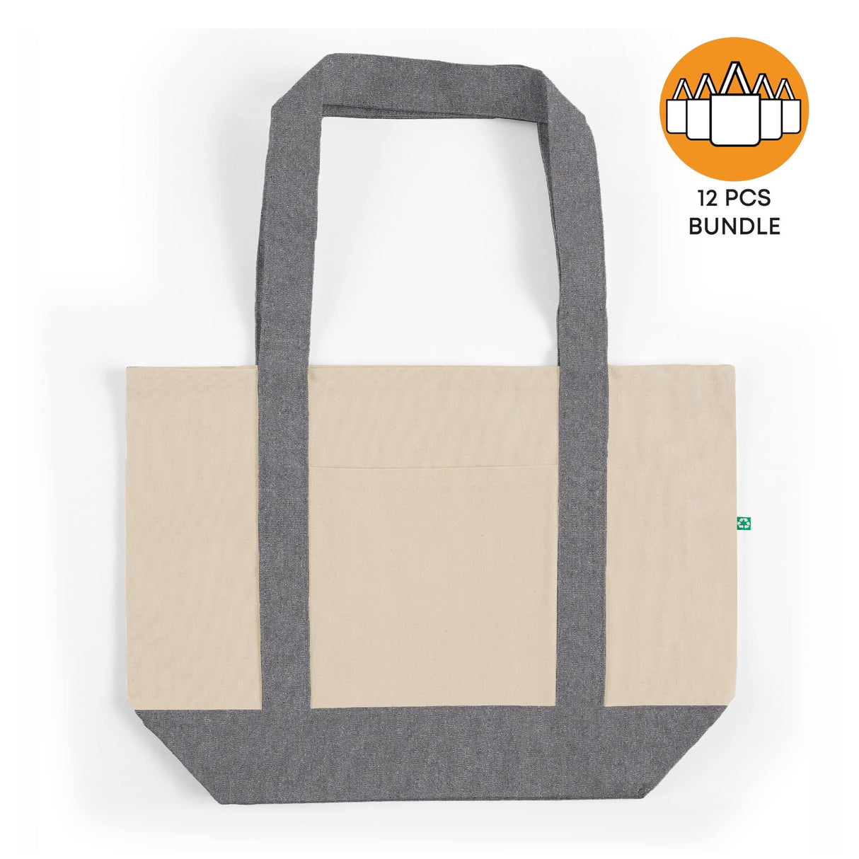 12 ct Recycled Iconic Shopping Bag - By Bundle