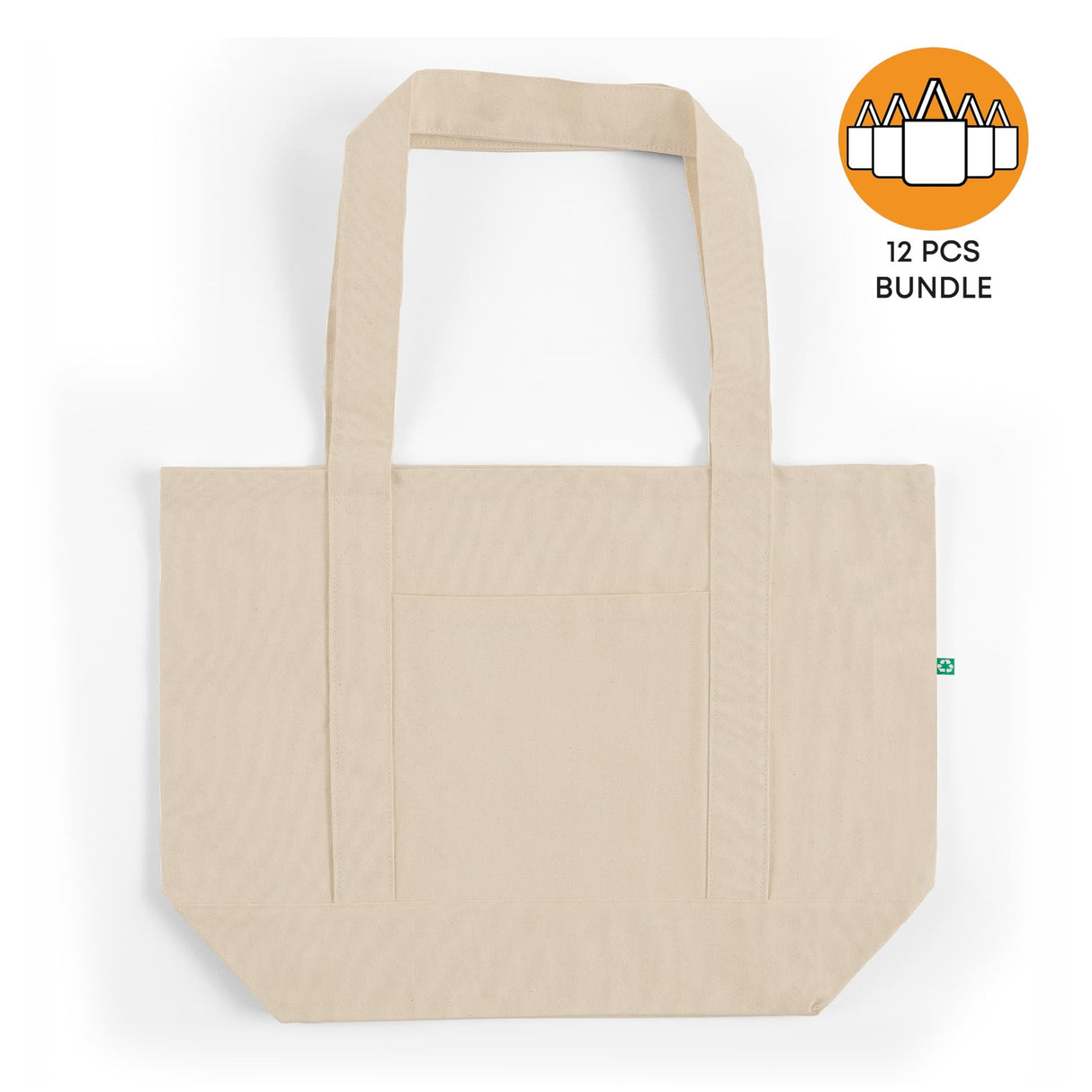 12 ct Recycled Iconic Shopping Bag - By Bundle