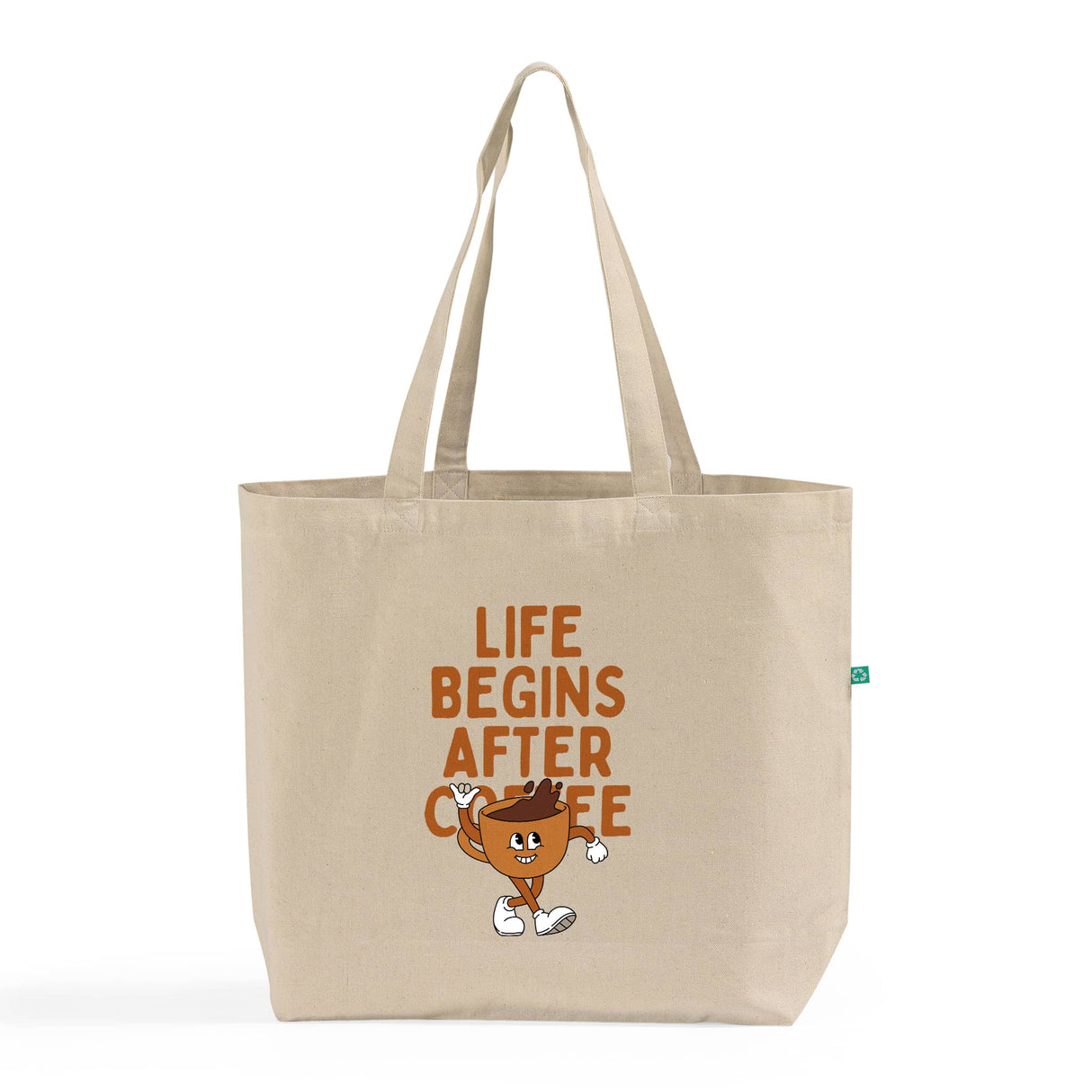 Recycled Trader's Canvas Tote / Recycled Tote Bags With Your Logo - RC219