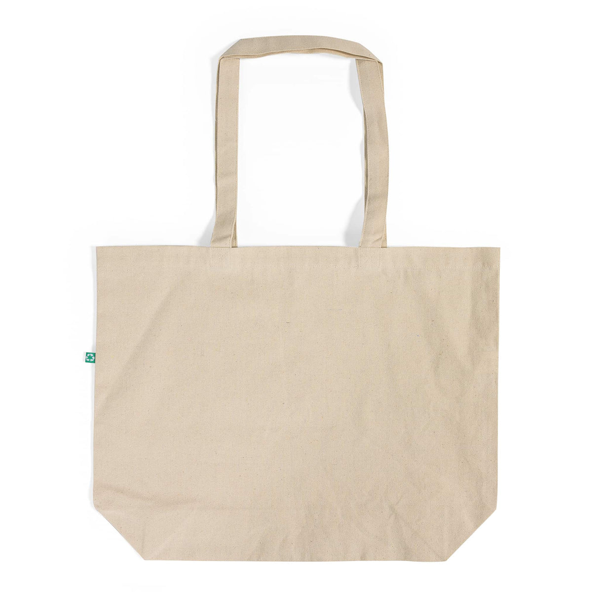 recycled canvas tote bag