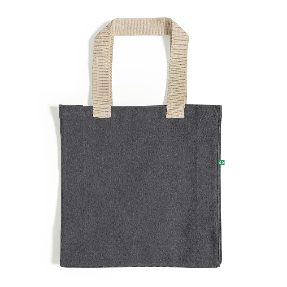 Recycled Charcoal Heavy Canvas Tote Bag