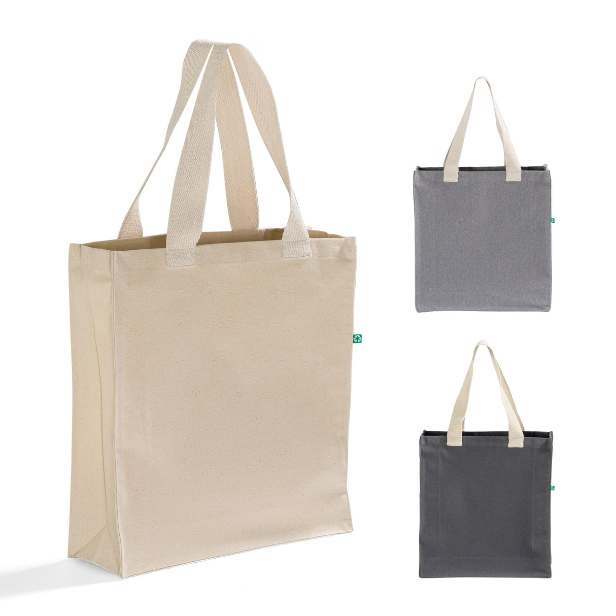 recycled heavy canvas tote bags