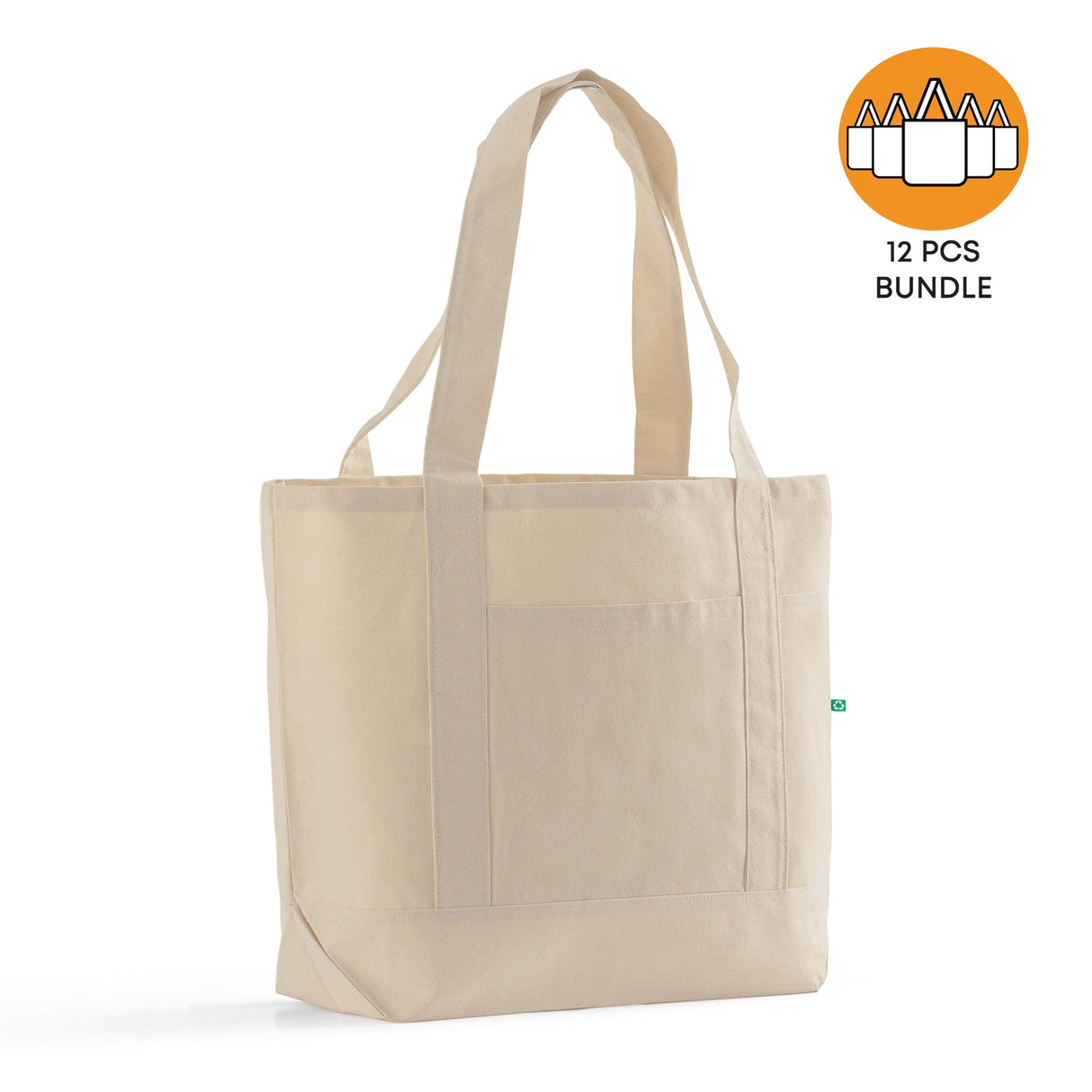 12 ct Recycled Iconic Shopping Bag - By Bundle