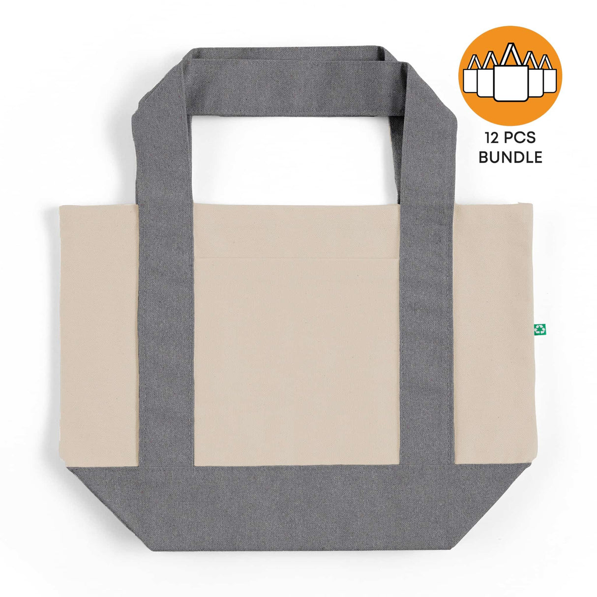 12 ct Recycled Mini Iconic Shopping Bag - By Bundle