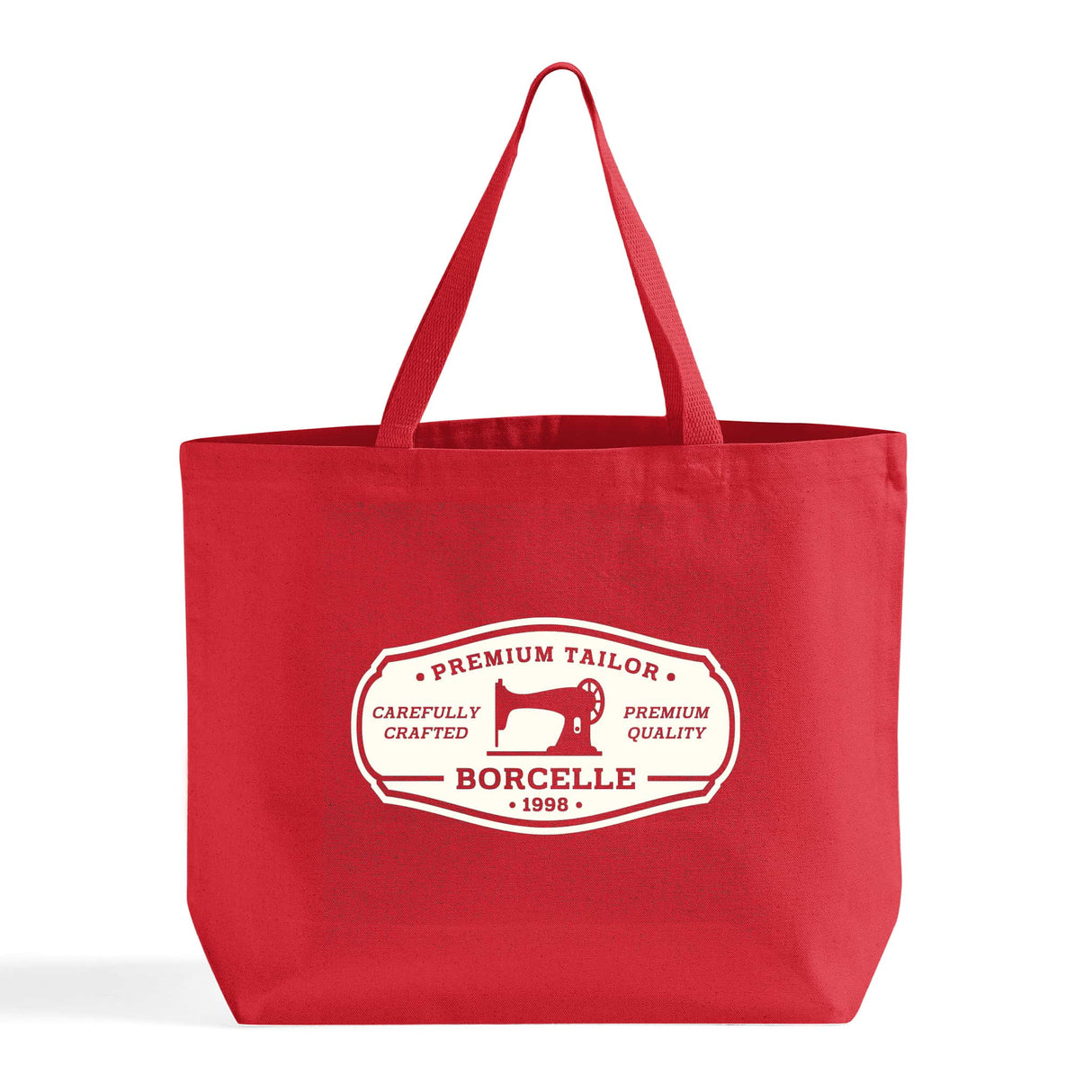 Large Grocery Canvas Tote Bags Customized / Personalized Canvas Tote Bags - TG260