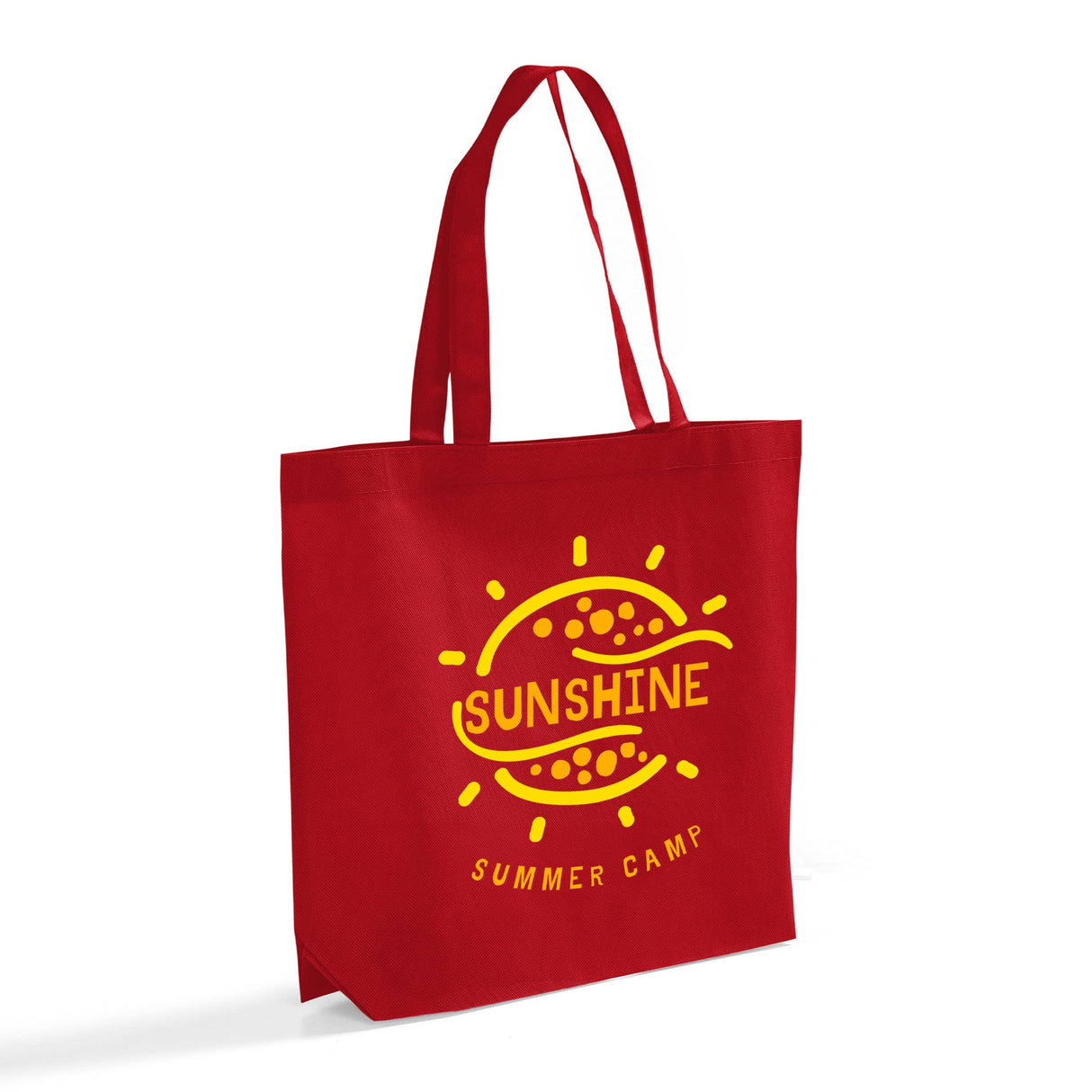 Customized Logo Bottom Gusset Tote Bags - Promotional Tote Bags