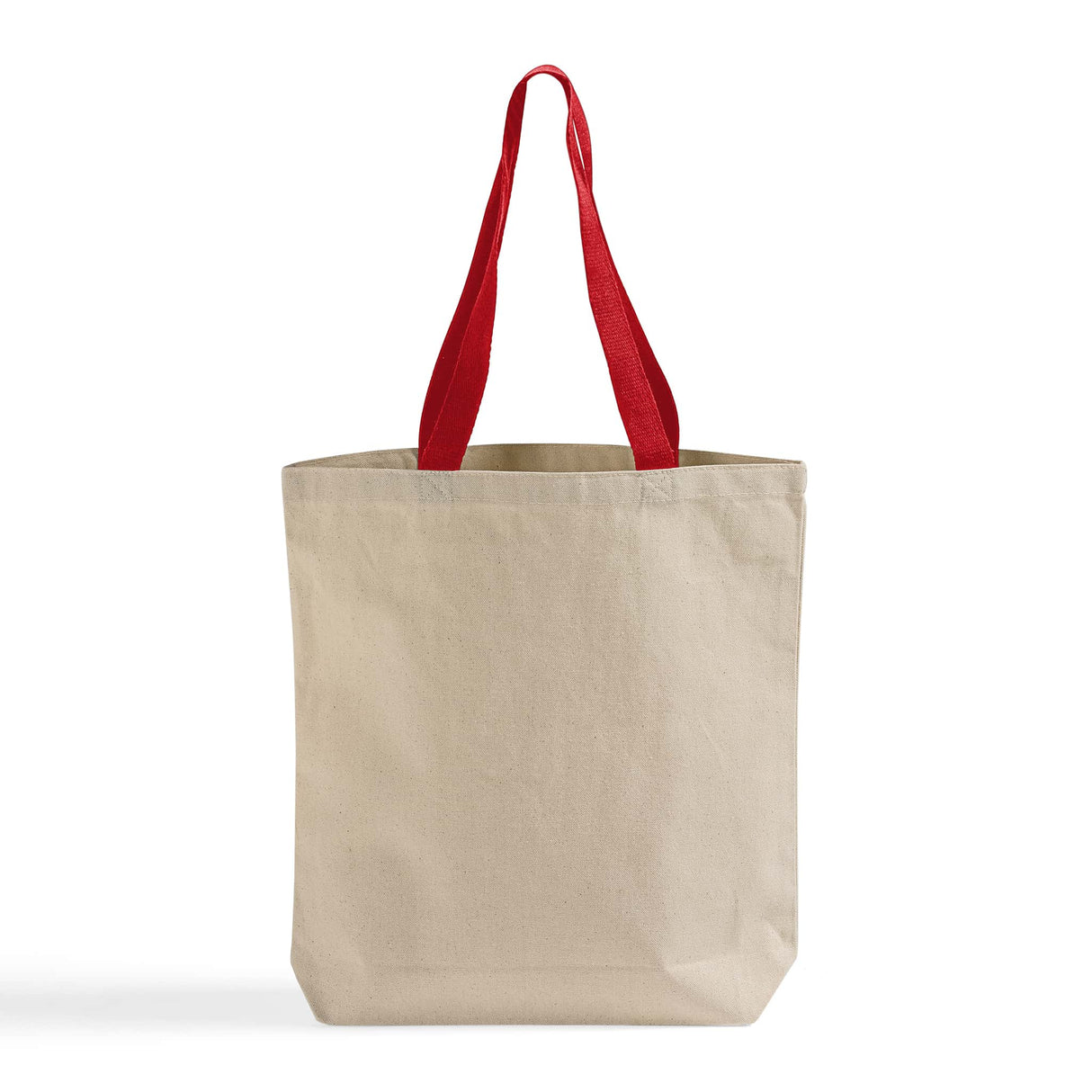 Red Handle Tote Bag