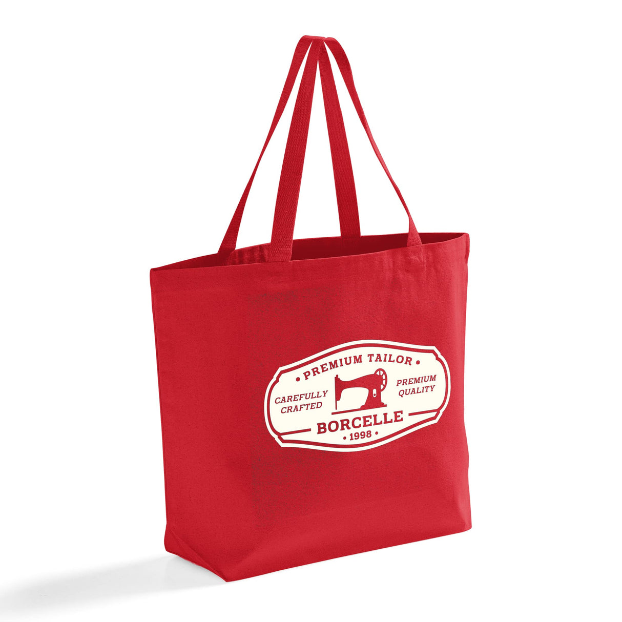 Large Grocery Canvas Tote Bags Customized / Personalized Canvas Tote Bags - TG260