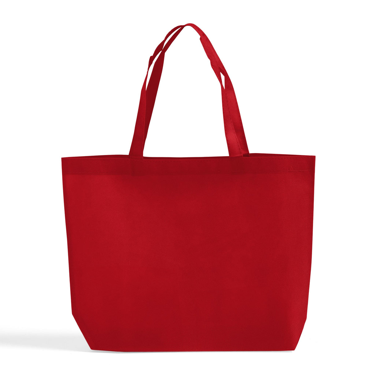 Red Large Non Woven Tote Bag