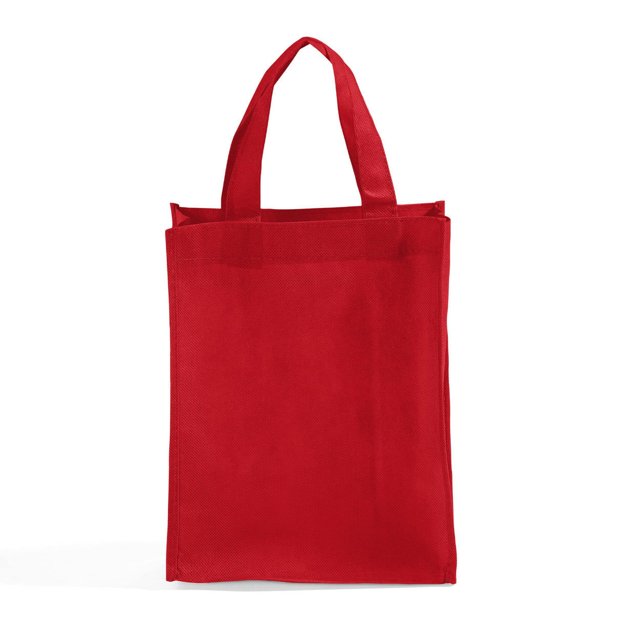 red non woven gift bag