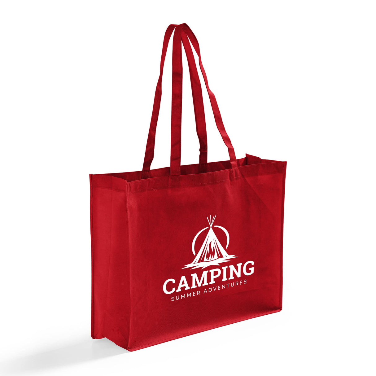 Large Custom Promo Shopping Bag Tote Bags - Customize Logo Tote Bags