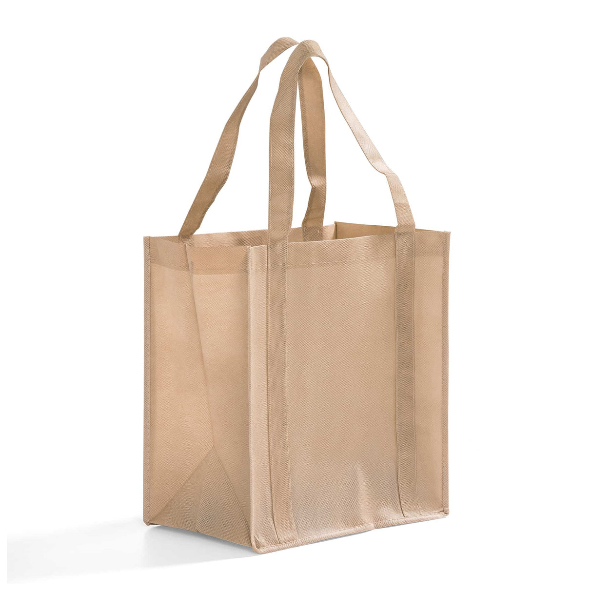 reusable grocery bag with plastic bottom