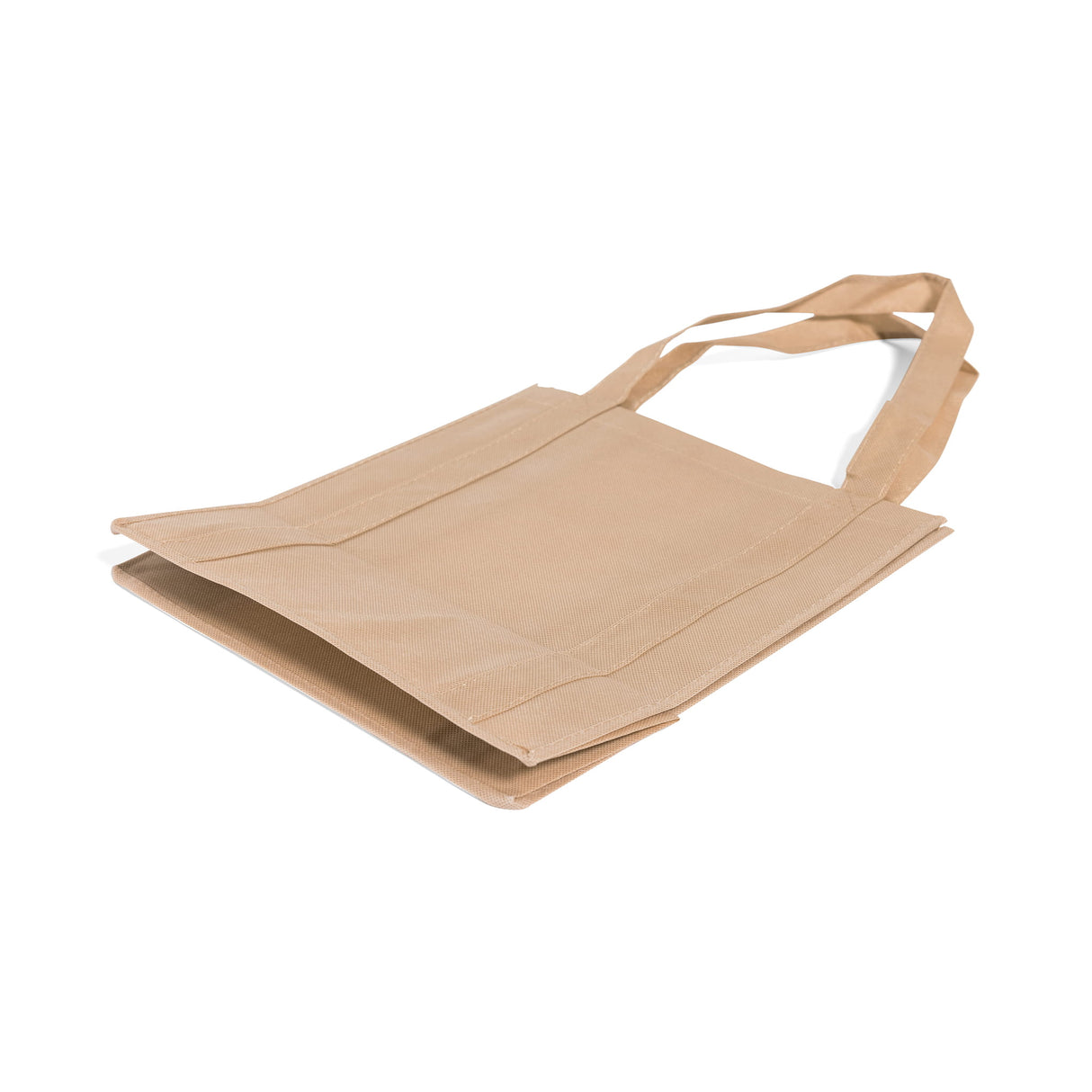 reusable shopping tote with plastic bottom