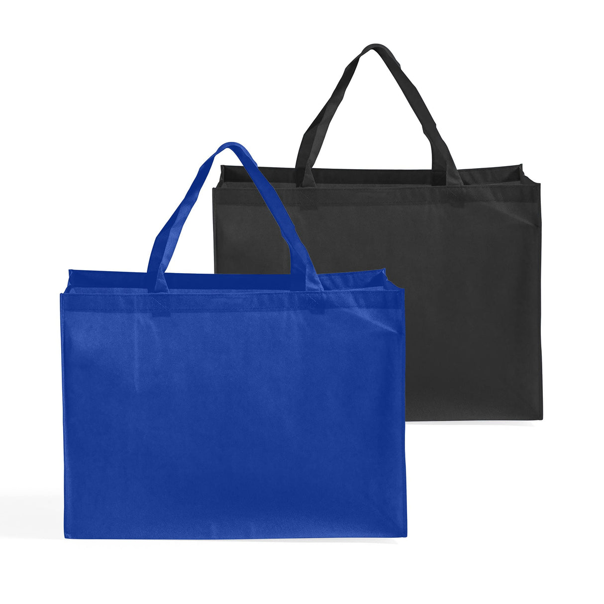 Royal and Black Jumbo Non Woven Bag