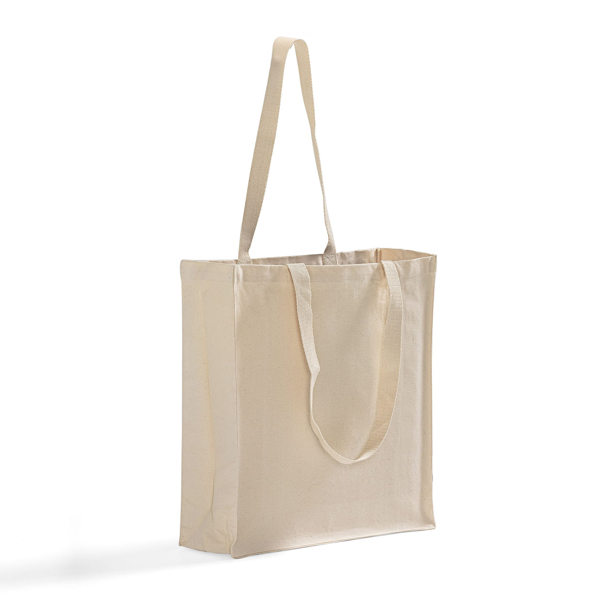 self standing organic grocery tote bag