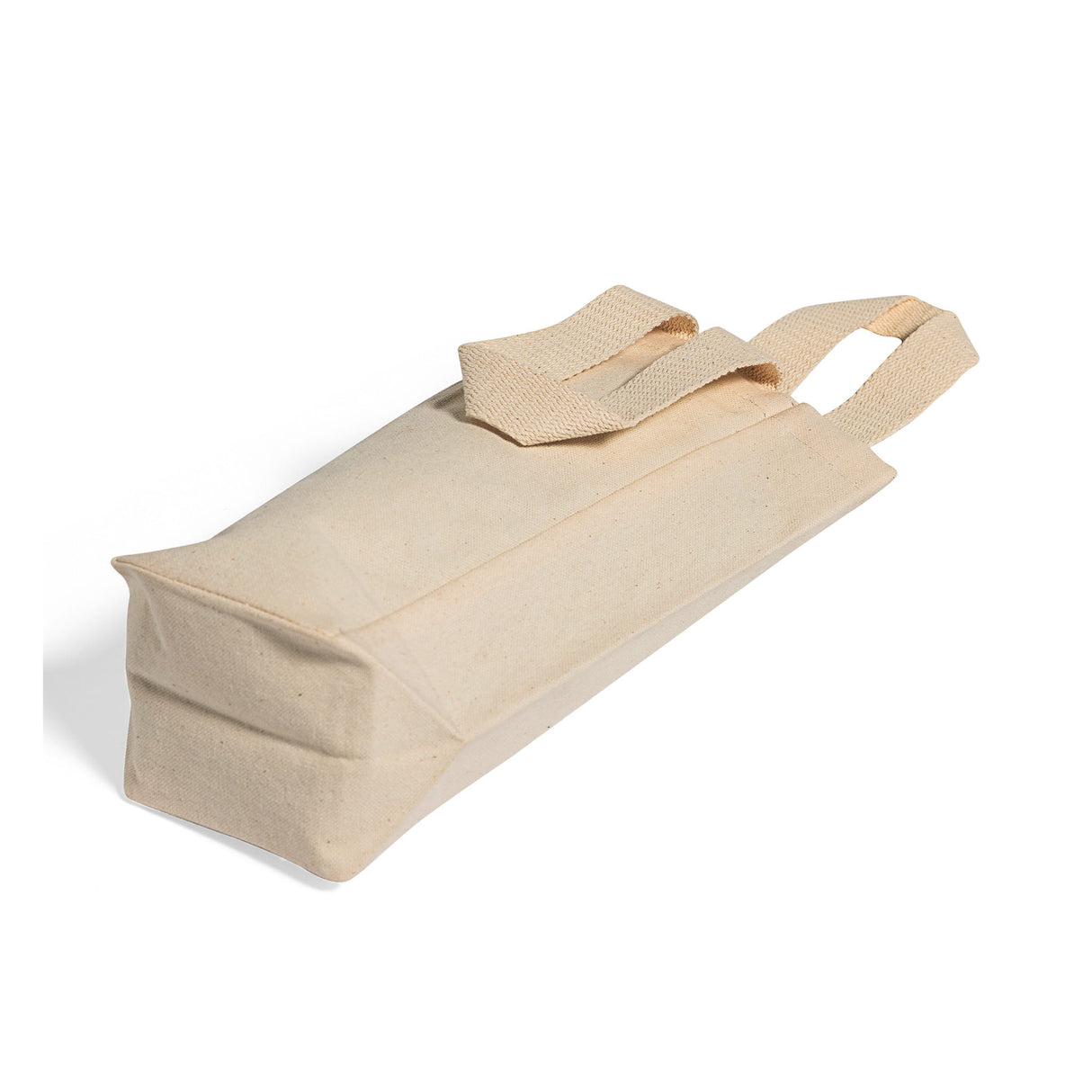 Single Bottle Wine Canvas Tote Bag