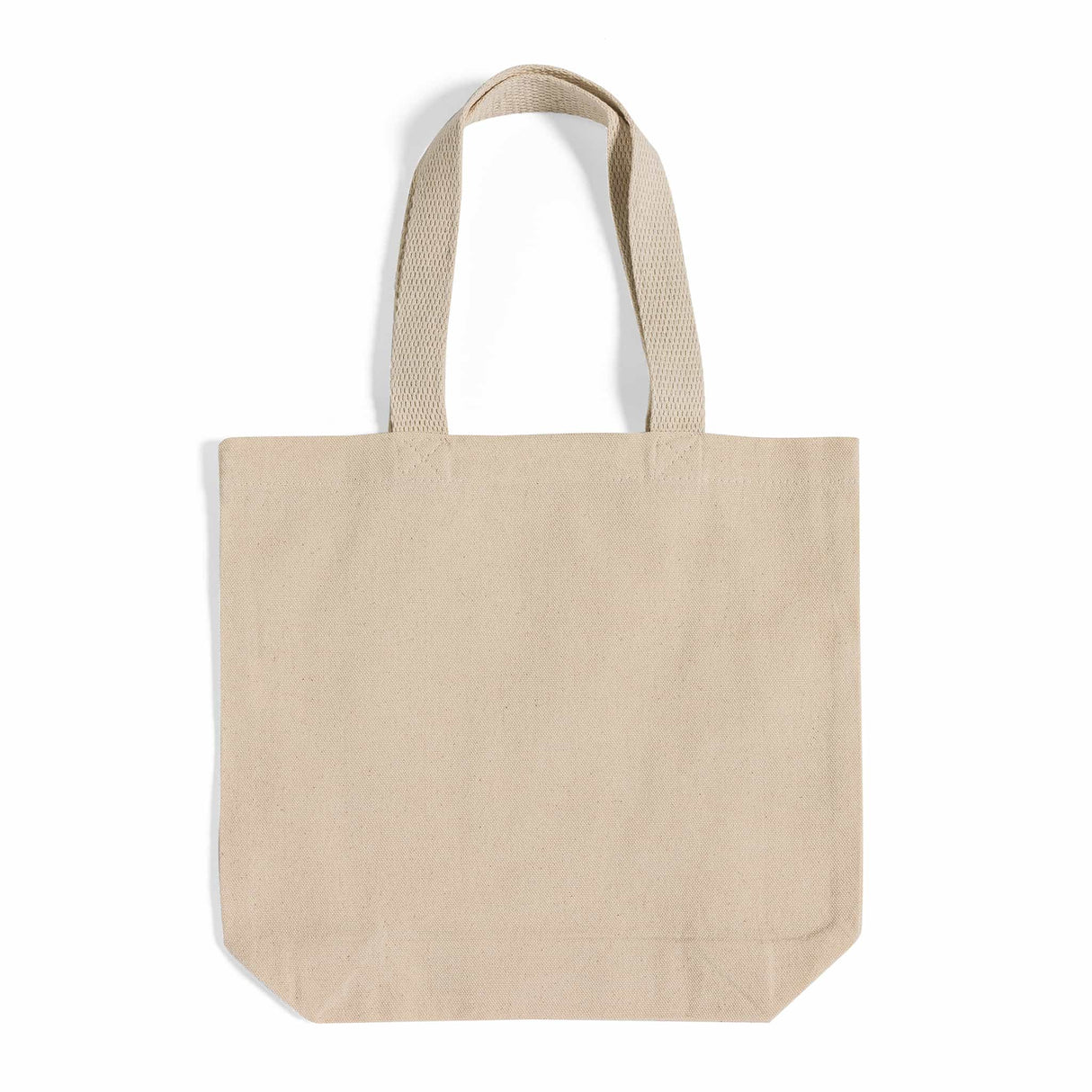 small canvas book tote bag