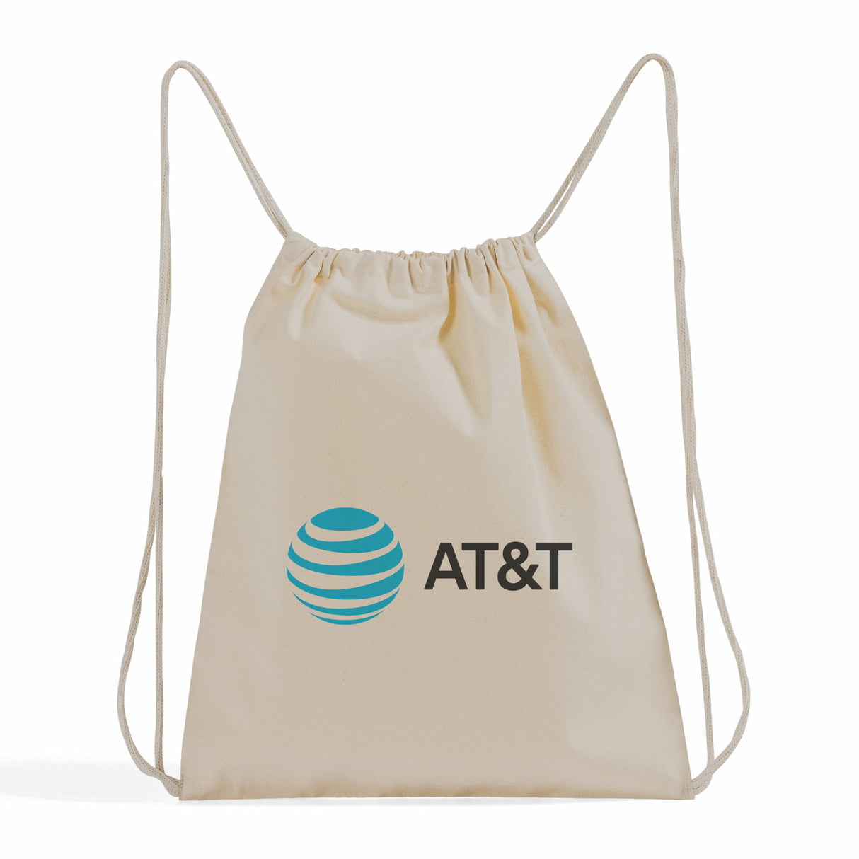 Small Canvas Personalized Drawstring Bags with Your Logo