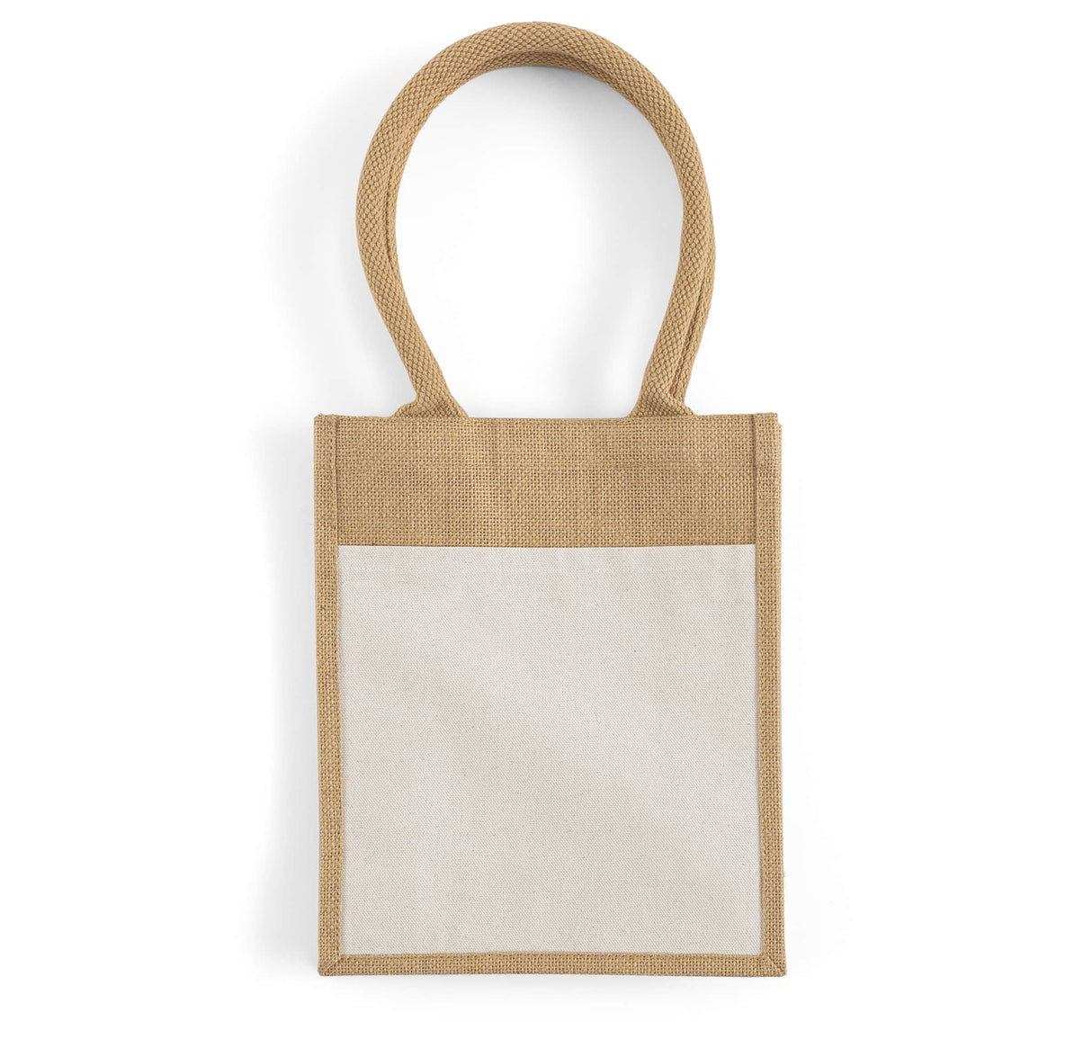 Small Easy Print Jute Bag