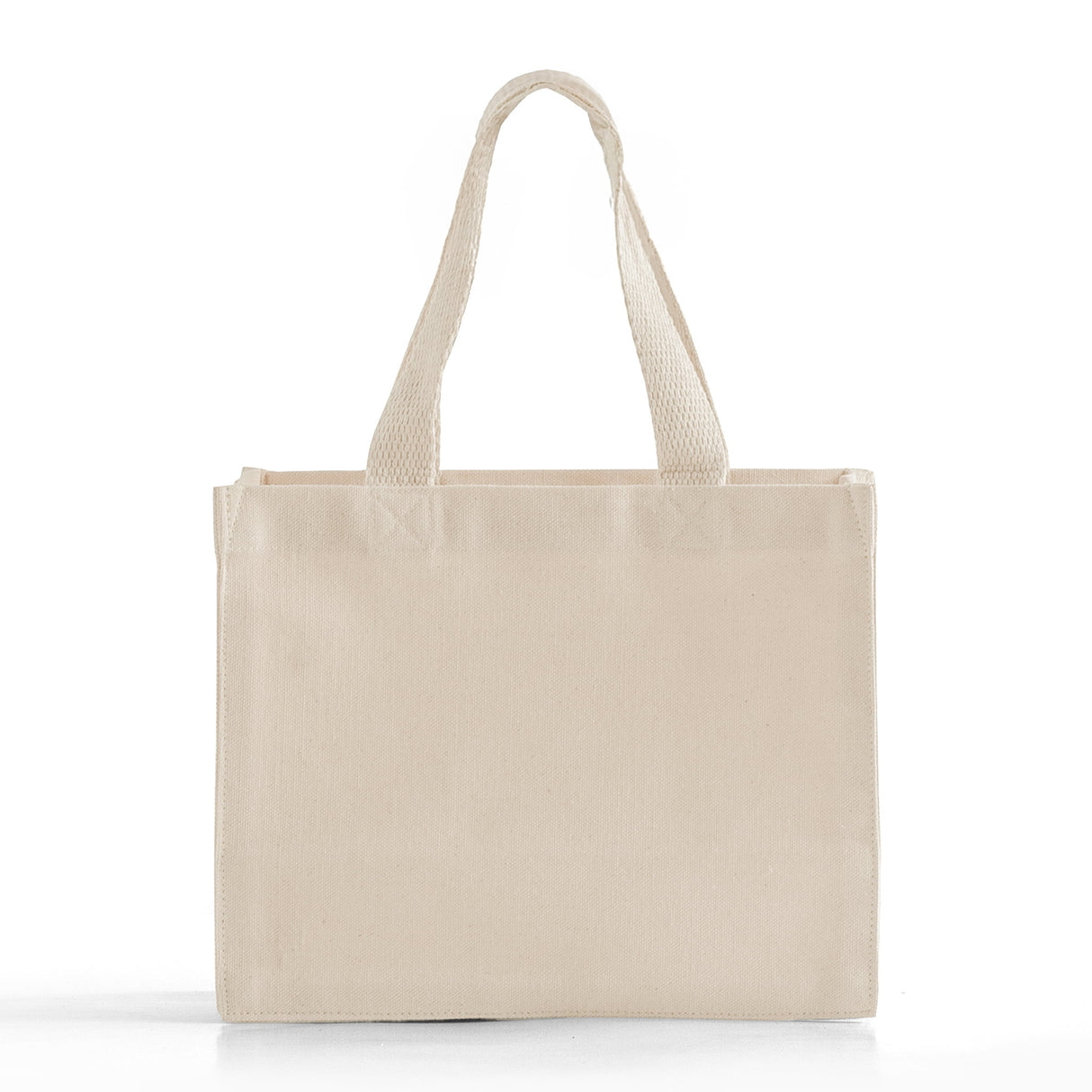 small square canvas tote bag