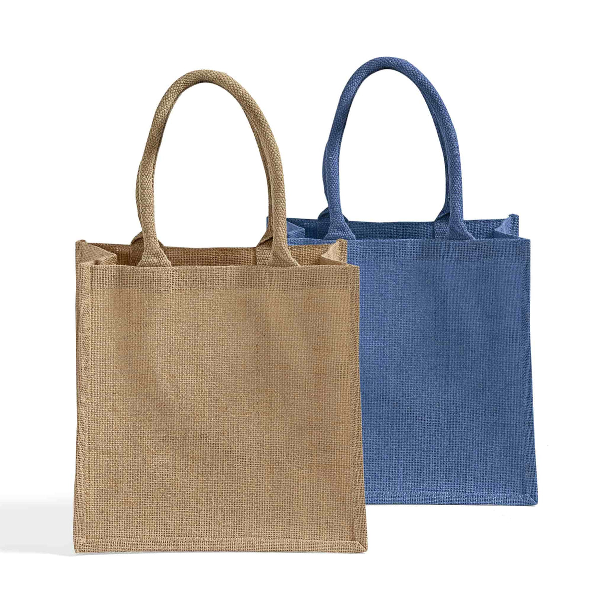 square burlap bags