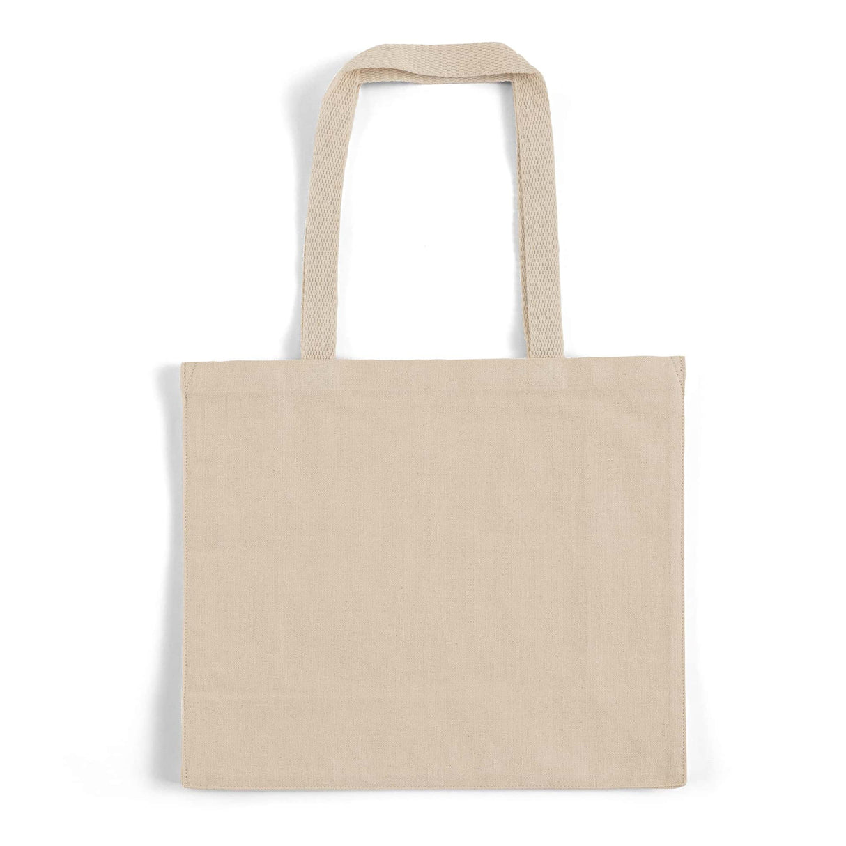 square cotton canvas tote