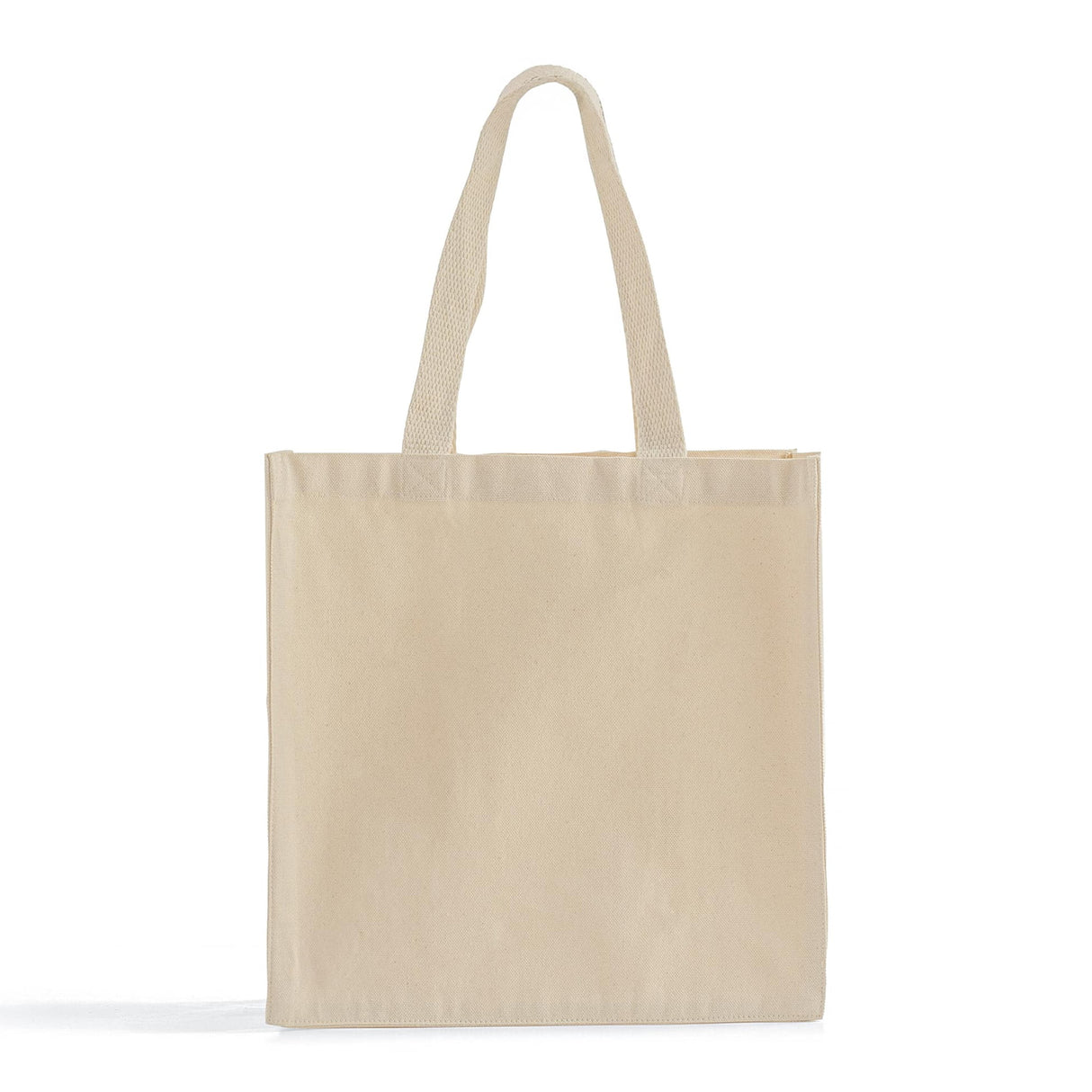 square medium cotton canvas tote