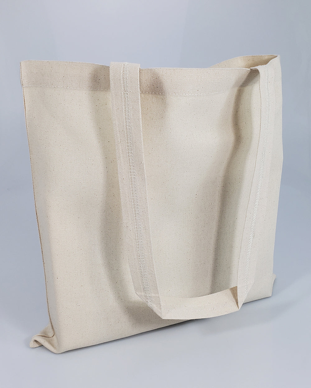 Closeout Eco-Friendly Canvas Convention Totes with Long Handles - TB205